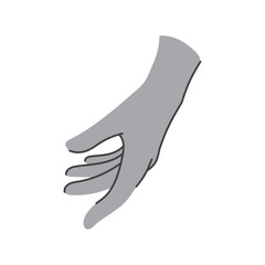 Hnad Gesture Doodle Element