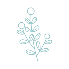 Hand Drawn Plant Outline Doodle Icon