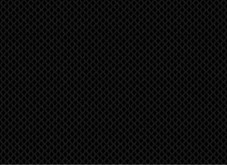 Vector black nylon fabric pattern seamless texture background. Black gray color abstract fishnet cloth material wallpaper. Endless polyamide fiber mesh web texture or page fill pattern