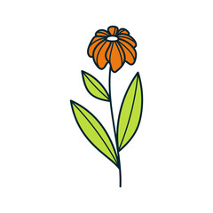 Hand Drawn Plant Doodle Icon