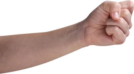 Rolgordijnen Close-up of cropped hand © vectorfusionart