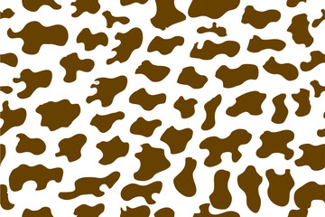 cow Skin, vector Seamless hand draw sketch background