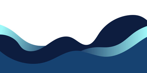 Wave Border Illustration 11