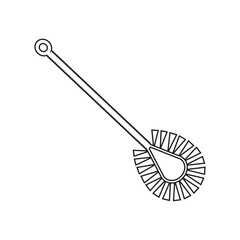 toilet brush icon
