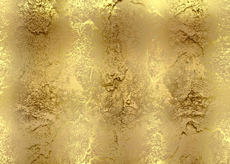 Golden Abstract  decorative paper texture  background  for  artwork  - Illustration