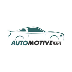 Auto car dealer logo design with concept Vector illustration.