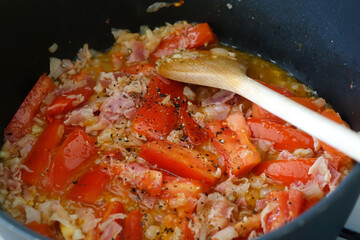 Tomaten Tomatensoße Flaschentomaten in Sauce 