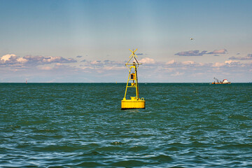 Batumi, Georgia - April 1, 2023: sea port