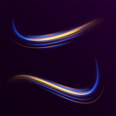 Dynamic cover or colourful layout for sport event. Modern abstract sport background. Trendy geometric neon collage for speed movement. Night race advertising. Banner or poster for motion