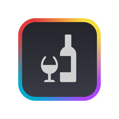 Champagne - Pictogram (icon) 