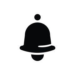 bell icon notification ringing vector