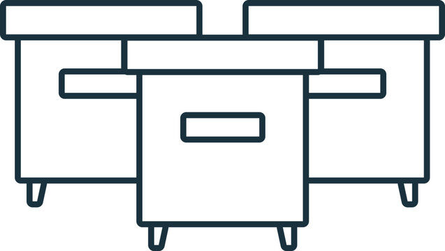 recommend clip art: Apiary line icon. Monochrome simple Apiary outline icon for templates, web design and infographics