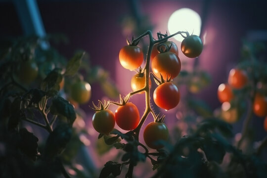 Glowing Tomatoes: Cultivation under Artificial UV Light for Optimal Growth and Nutrition