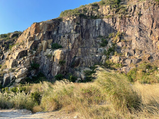 rocks in the mountains
