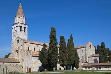 Fototapeta na wymiar Die Basilika von Aquileia