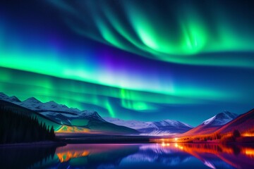 Experience the Enchanting Beauty of Aurora Sky: Captivating Stock Photos of the Mesmerizing Northern Lights for Travel, Nature, Landscape, and Astronomy Enthusiasts