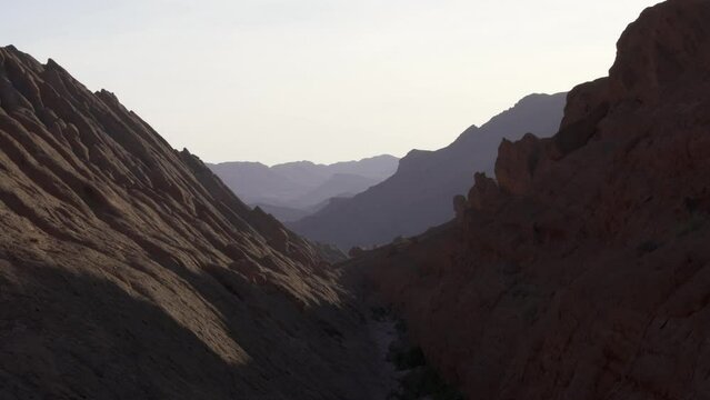 Breathtaking drone footage of Canyon Des Doigts Du Singe and Dades Gorge in Morocco