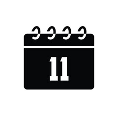 calendar, icon, vector, design, template, illustrasi, logo, flat, style, trendy, collection