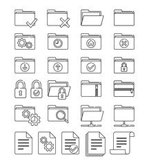 folder icon set