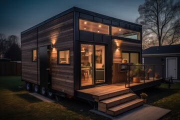 Modern Tiny House Generative AI