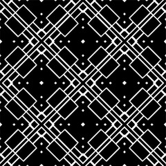 Vector monochrome pattern, Abstract texture for fabric print, card, table cloth, furniture, banner, cover, invitation, decoration, wrapping.seamless repeating pattern.Black and 
white color.