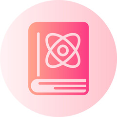science book gradient icon