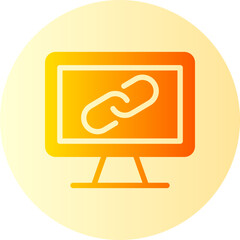 link gradient icon