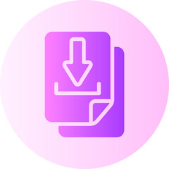 download gradient icon