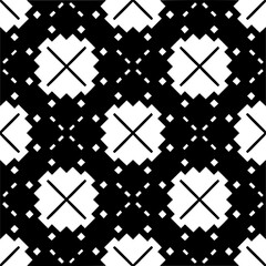 Vector monochrome pattern, Abstract texture for fabric print, card, table cloth, furniture, banner, cover, invitation, decoration, wrapping.seamless repeating pattern.Black and 
white color.