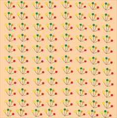 Pattern design vector template