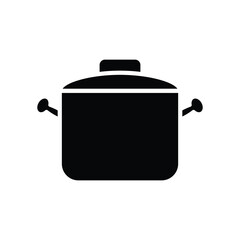 frying pan, icon, vector, design, template, illustrasi, logo, flat, style, trendy, collection