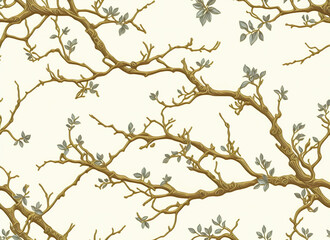 Fototapeta premium Fresh branch of flowers on a light pastel background. Empty space for text.