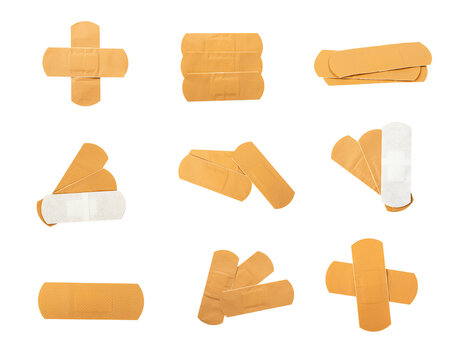 Bandage Plaster Isolated, Medical Patch, Band Aid, New Sticking Plasters, Bandaid Patches