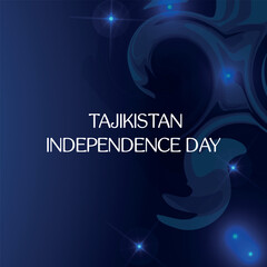  Tajikistan Independence Day . Design suitable for greeting card poster and banner