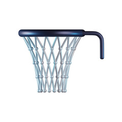 Fototapeta na wymiar Basket Ring 3D Icon