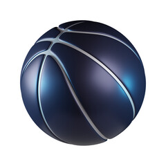 Basketball Sport Equipment 3D Icon