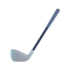 Golf Stick 3D Icon