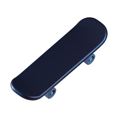 Skateboard 3D Icon