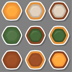 Big set homemade cookie different taste in pastry biscuit