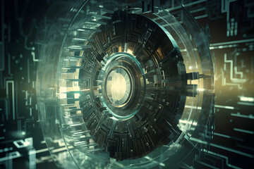 Fototapeta premium Encryption