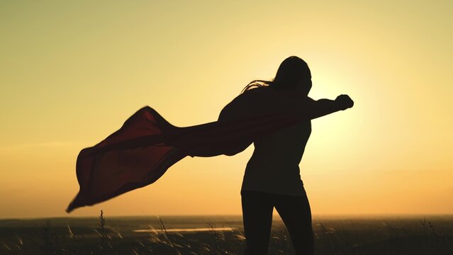 Superhero girl cloak cape super brave sunset. sky sun run child dream running happy free. hero quiet courage angle other practice travel. excitement faith happiness cinematography thank. runner hot