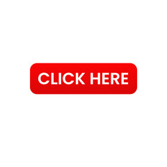 click here button icon template, click here red design template png transparent
