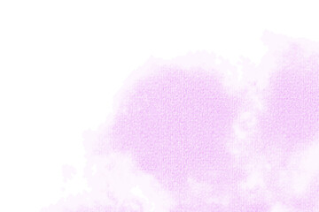 Fototapeta premium ピンク色の水彩模様のフレーム素材(透過)