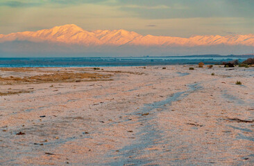 Sunset at the Salton Sea