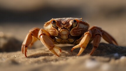 crab on the beach