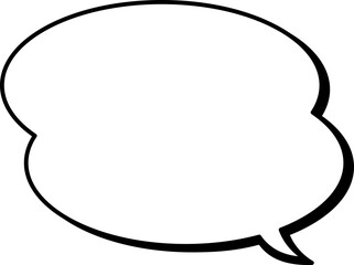 Shadow comic speech bubble. Idea box 