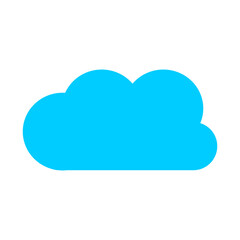 Blue Cloud Icon