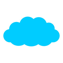 Blue Cloud Icon