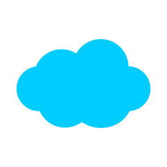 Blue Cloud Icon