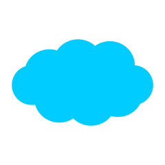 Blue Cloud Icon